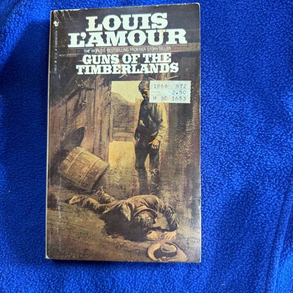 Louis L'Amour Guns of the Timberlands Western Adventure Story Paperback